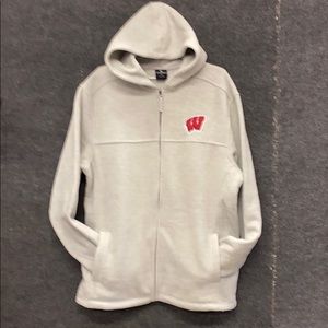 Colosseum full zip fleece hoodie.